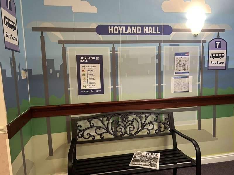 Other image for Care home’s new bus stop is just the ticket